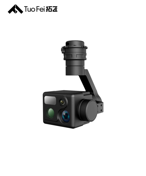 拓飞 P-H3系列四光吊舱 智能4K全彩夜视微型吊舱